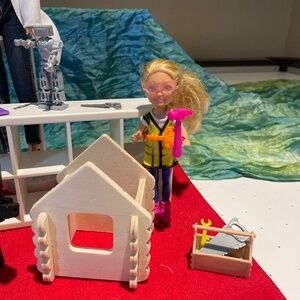 Barbie Chelsea Can Be with 🔨👷‍♀️Contractor doll